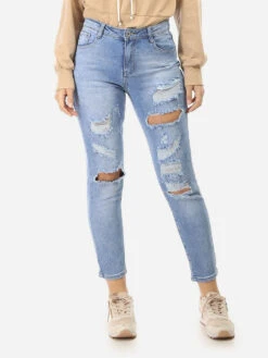 Jeans Slim Destroy