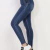 Jeans Skinny Avec Zip Et Laçage