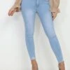 Jeans Skinny Effiloché Push-up