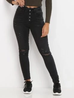 Jeans Skinny à Trous