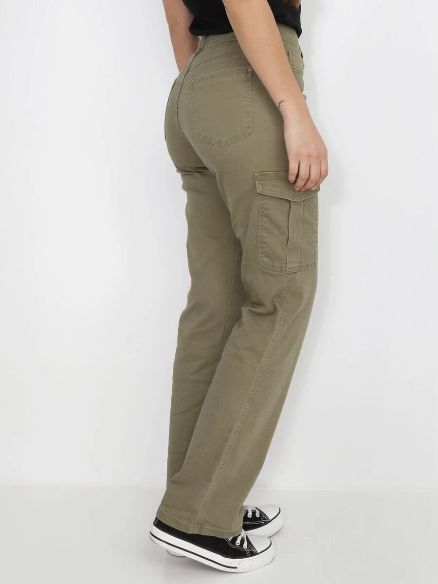 Jeans Cargo Large En Coton 3 Jeans Cargo Large En Coton – Image 3