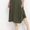 Jupe Plissée Mi-longue