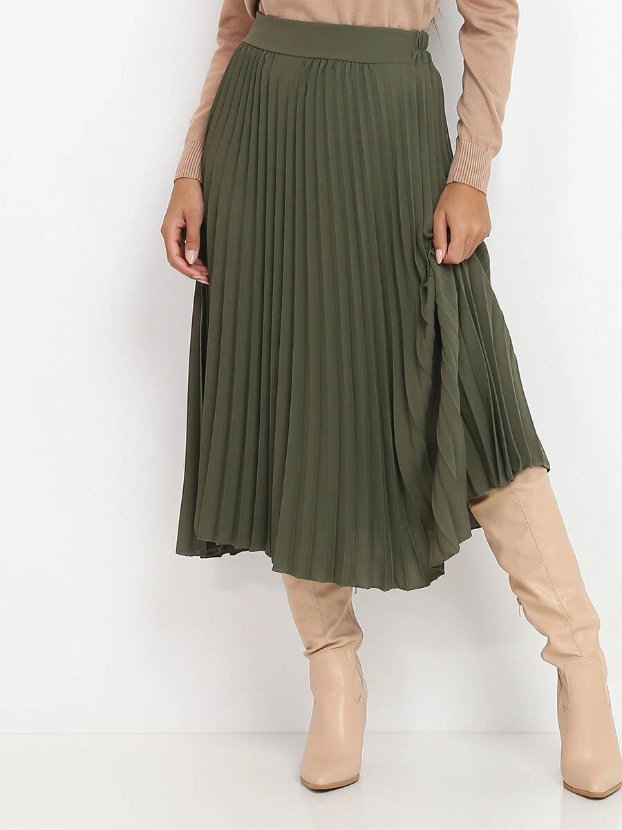 Jupe Plissée Mi-longue 1 Jupe Plissée Mi-longue