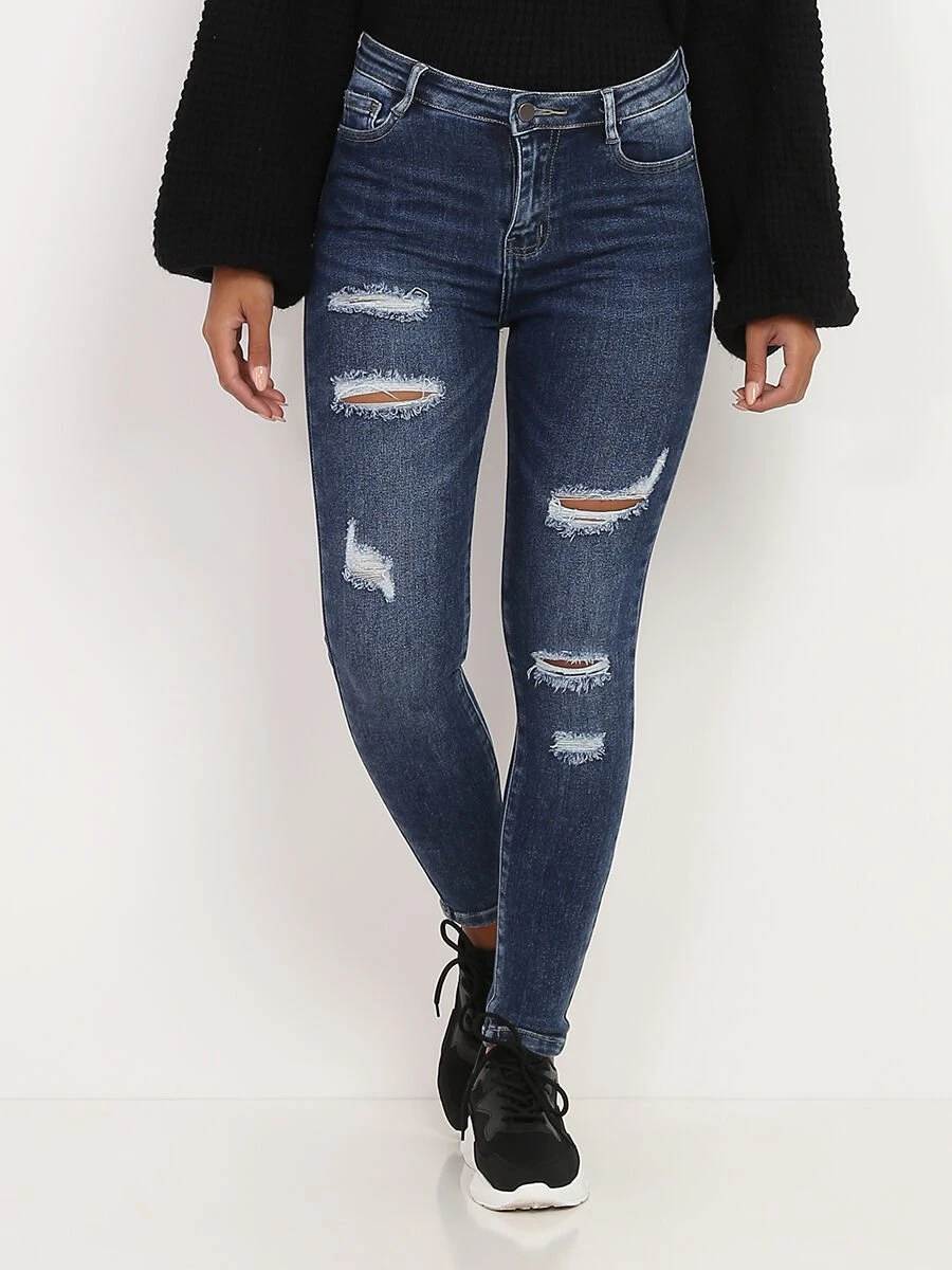 Jeans Skinny Destroy 1 Jeans Skinny Destroy