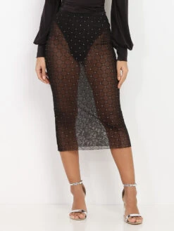 Jupe En Tulle à Paillettes