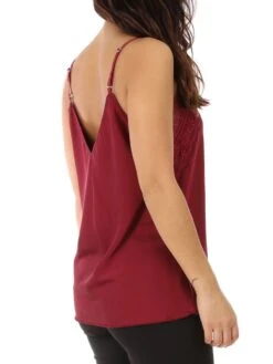 Caraco à Col V En Dentelle 5 Caraco à Col V En Dentelle -Look De Femme Soldes Boutique R18 8651 WIN 2