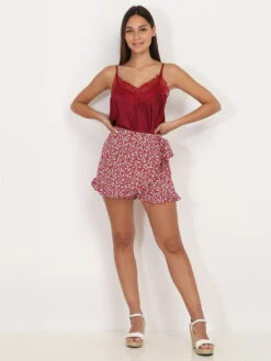 Caraco à Col V En Dentelle 7 Caraco à Col V En Dentelle -Look De Femme Soldes Boutique R18 8651 WIN 4