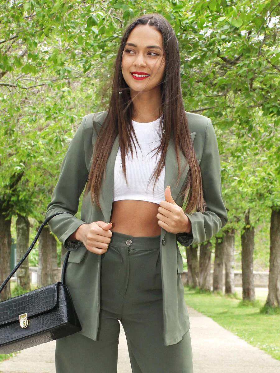 Crop Top En Maille Côtelée 5 Crop Top En Maille Côtelée – Image 5