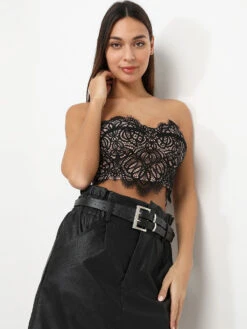 Top Bustier En Dentelle