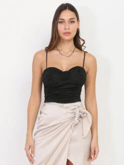 Top Style Corset Froncé