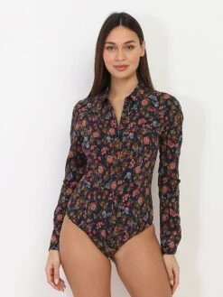 Body Style Chemise à Fleurs