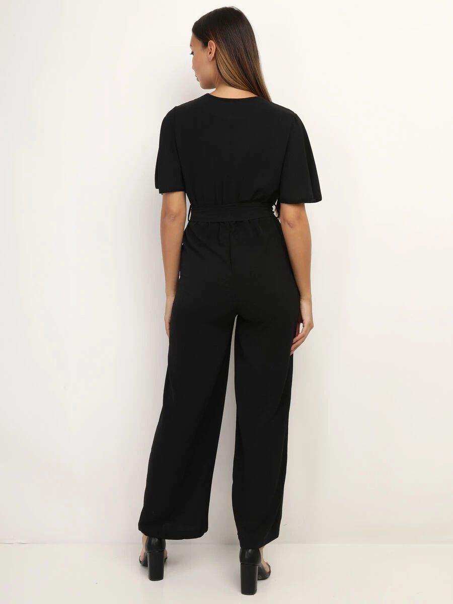 Combinaison Ceinturée à Manches Volantées 2 Combinaison Ceinturée à Manches Volantées – Image 2