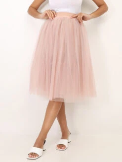 Jupe Midi En Tulle