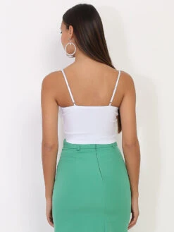 Look De Femme Soldes Boutique -Look De Femme Soldes Boutique T24 5261 WHT 2