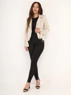 Combinaison Moulante "Catsuit" -Look De Femme Soldes Boutique T25 15210 BLK 5