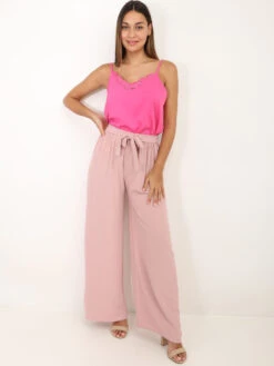 Top Caraco à Détail Dentelle -Look De Femme Soldes Boutique V03 23423 FSH 4