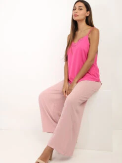 Top Caraco à Détail Dentelle -Look De Femme Soldes Boutique V03 23423 FSH 5