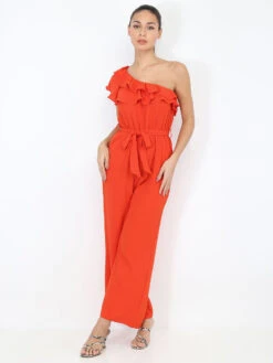 Combinaison Asymétrique à Volants