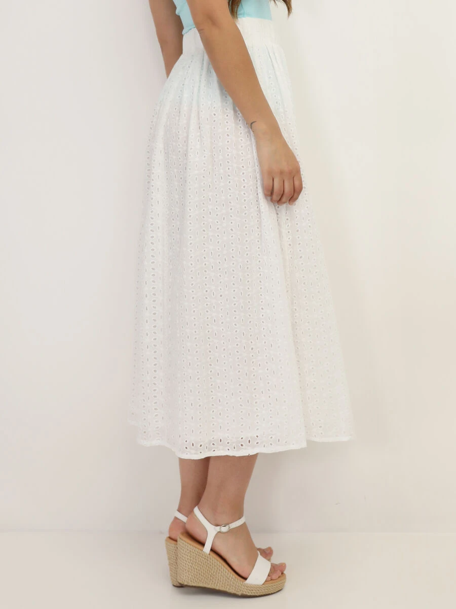 Jupe à Broderie Anglaise 2 Jupe à Broderie Anglaise – Image 2