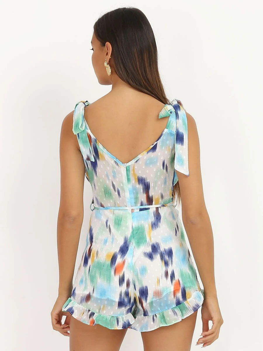 Combi-short à Motifs Aquarelles 2 Combi-short à Motifs Aquarelles – Image 2