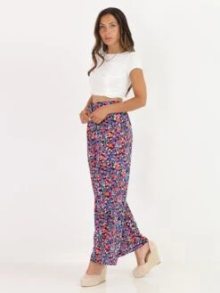 Crop Top Froncé Style Corset -Look De Femme Soldes Boutique Z30 3425 WHT 3